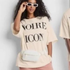 NWT 2X Noire Icon shirt by Jolie Noire